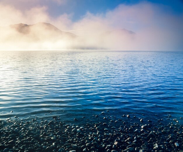 Vue panoramique de la mer contre le ciel