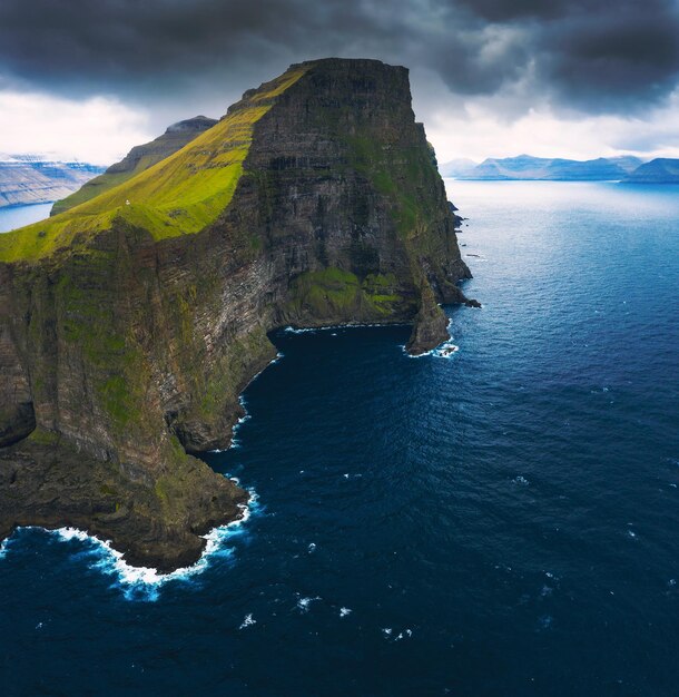 Vue panoramique de la mer contre le ciel