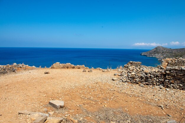 Vue panoramique de la mer contre le ciel