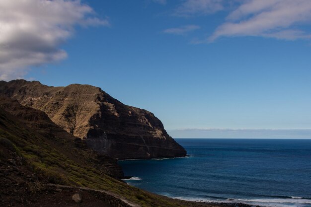 Vue panoramique de la mer contre le ciel