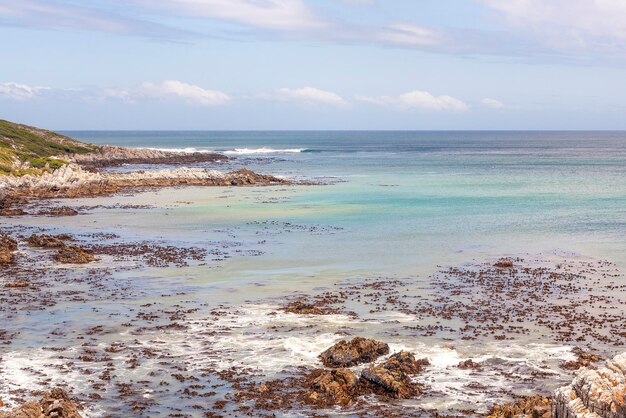 Photo vue panoramique de la mer contre le ciel