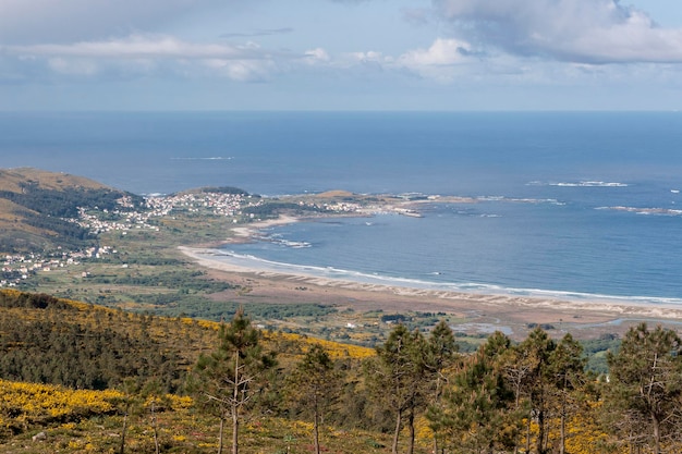 Vue panoramique de la mer contre le ciel