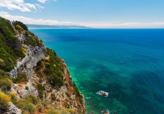 Vue panoramique de la mer contre le ciel
