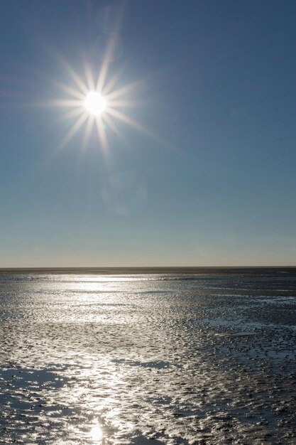 Vue panoramique de la mer contre le ciel