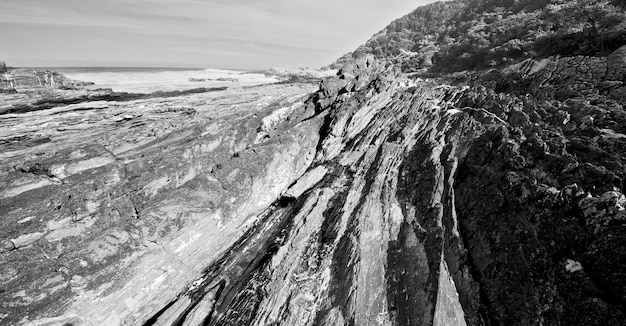 Vue panoramique de la mer contre le ciel