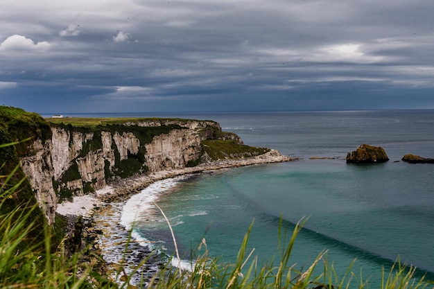 Photo vue panoramique de la mer contre le ciel