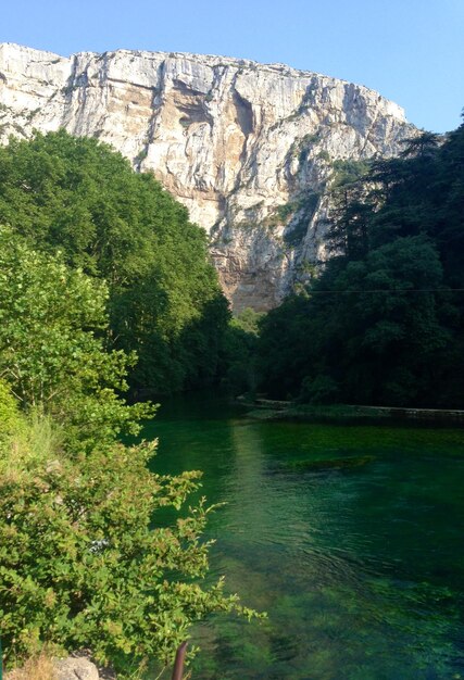 Vue panoramique des montagnes