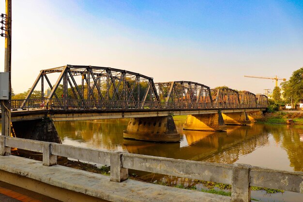 Une vue panoramique sur la rivière à Chiang Mai Thaïlande