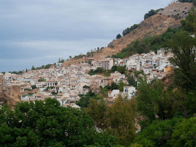Vue panoramique de la ville de Cazorla