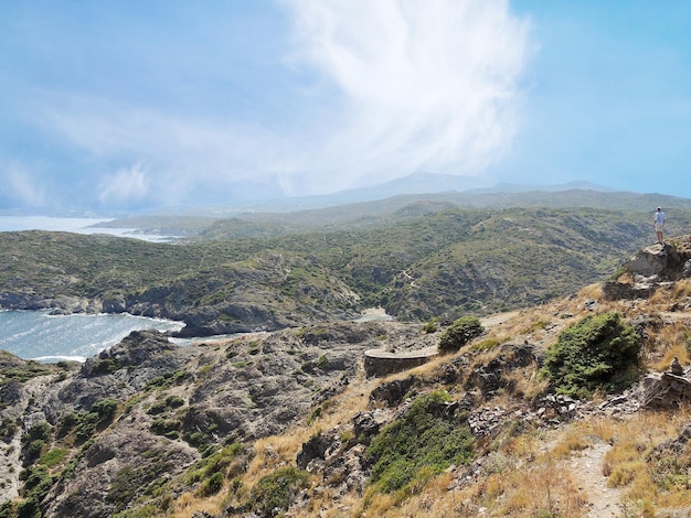 Vue sur le parc naturel du Cap de Creus Espagne