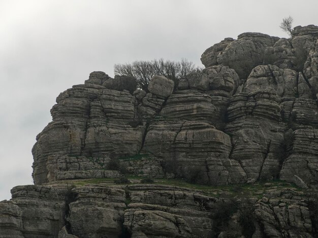 Vue sur le parc naturel El Torcal de Antequera