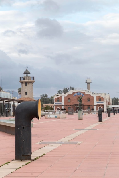 Vue partielle du Paseo del Grau à Castellon Communauté Valencienne Espagne