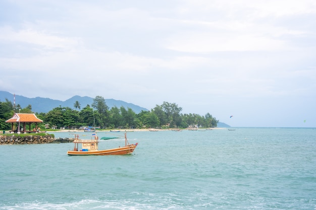 Vue sur les paysages marins