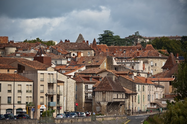 Vue pittoresque de la ville de Périgueux en France
