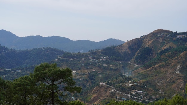 vue sur le plus beau sommet de Nanital