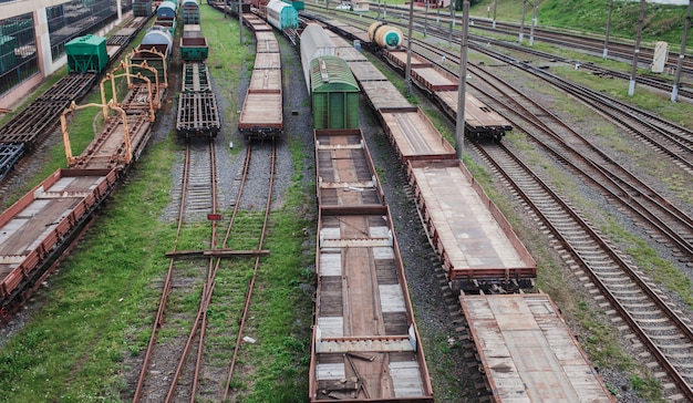 Vue des rails