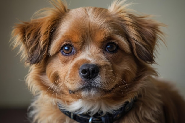 Vue rapprochée d'un animal de compagnie mignon et drôle