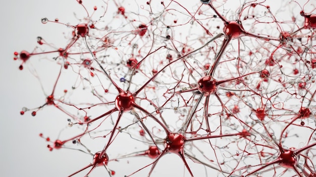 Vue rapprochée de l'arbre aux baies rouges