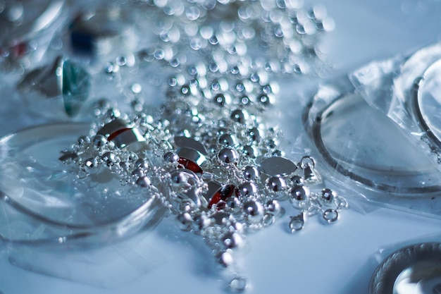 Vue rapprochée des bijoux