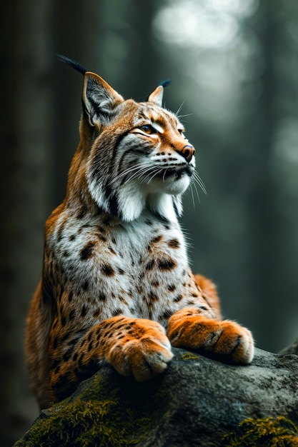 Vue rapprochée d'un chat aux longues moustaches et au nez d'aquile