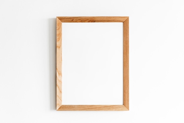 Vue rapprochée du cadre de l'image sur fond blanc