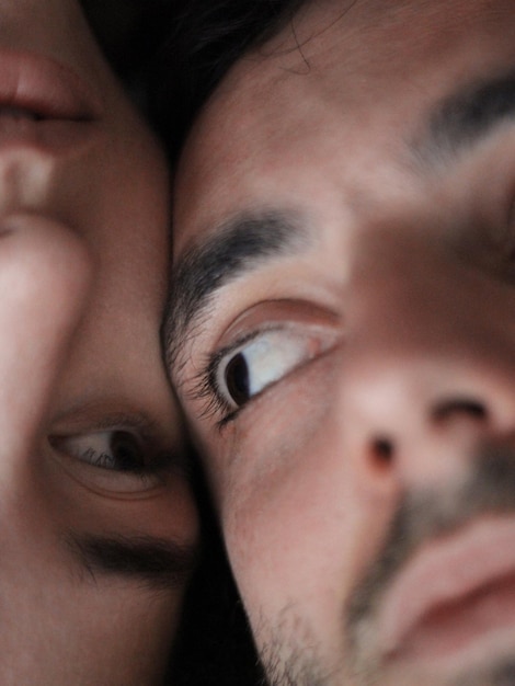Vue rapprochée du couple