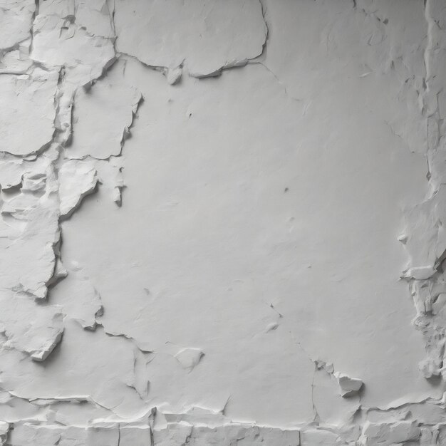 Vue rapprochée du fond de mur grunge blanc illustré en 3D