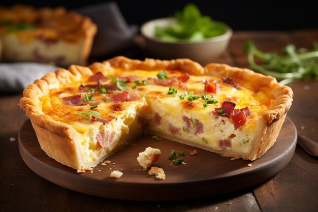 Vue rapprochée du fromage et des coquillages enveloppés en bacon