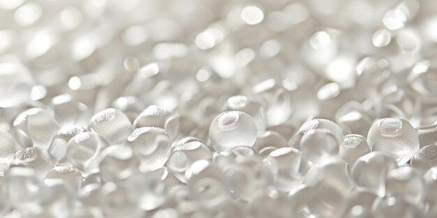 Vue rapprochée du matériau polypropylène polyamide