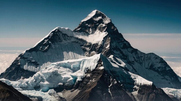 Vue rapprochée du mont Everest