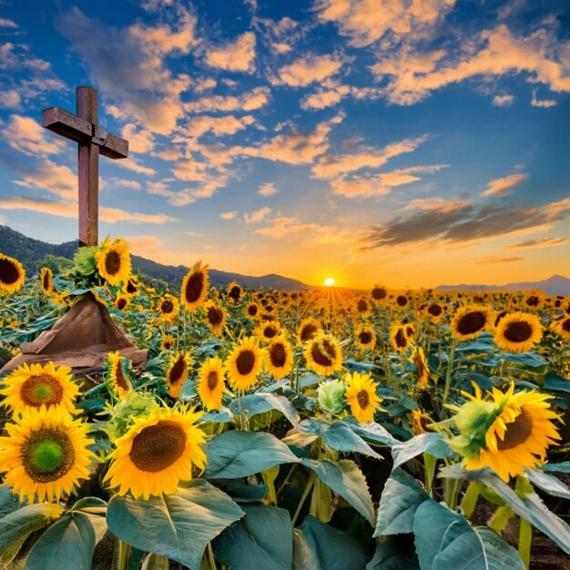 Vue rapprochée du tournesol jaune