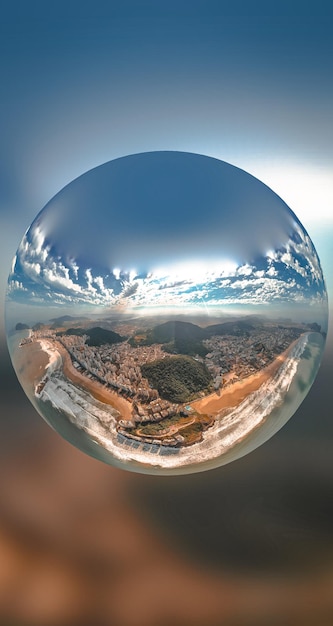 Vue rapprochée du verre contre le ciel