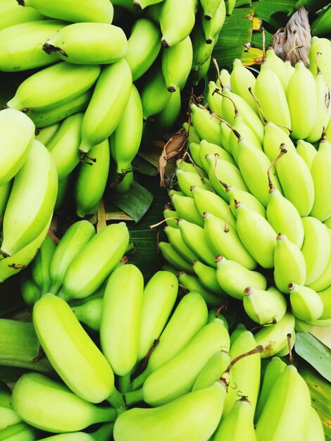 Photo vue rapprochée du vert à vendre sur le marché