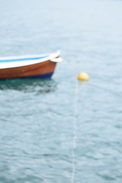 Vue rapprochée de l'eau en mer