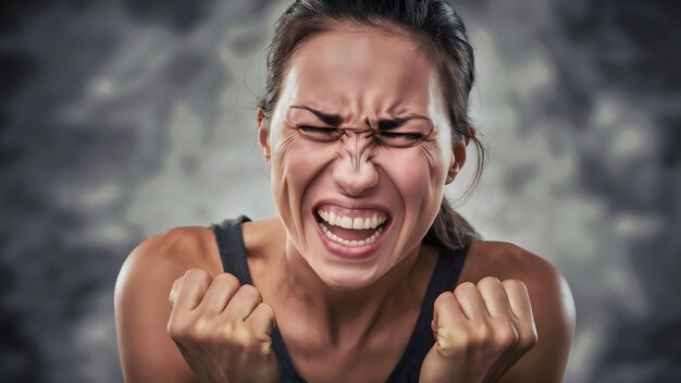 Photo vue rapprochée d'une femme souffrant de maux de dos blessés