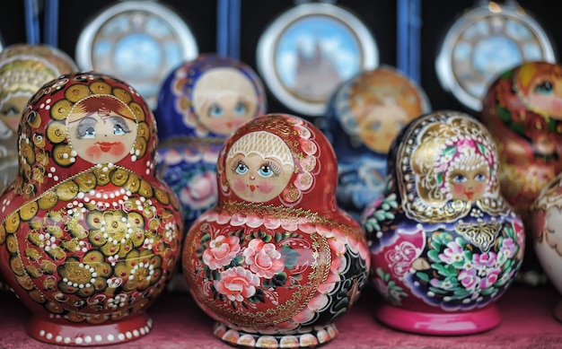 Vue rapprochée d'une figurine à vendre