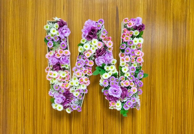 Photo vue rapprochée des fleurs multicolores