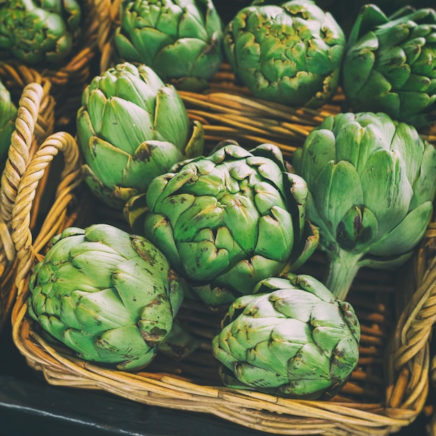 Vue rapprochée des fruits sur le marché