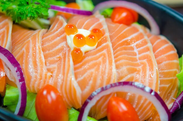 Vue rapprochée des fruits de mer