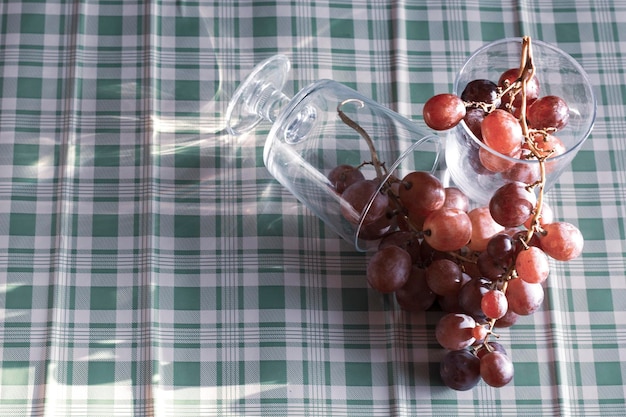 Photo vue rapprochée des fruits sur la table