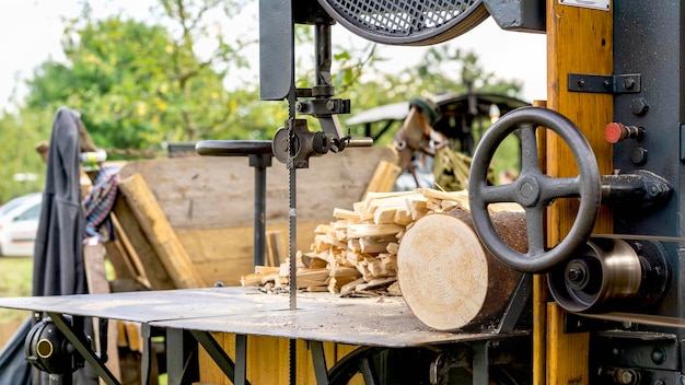 Photo vue rapprochée des machines