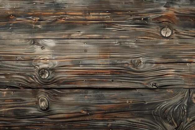 Vue rapprochée d'un mur en bois fait de planches