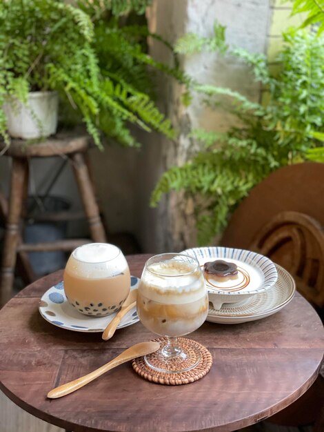 Vue rapprochée de la nourriture sur la table