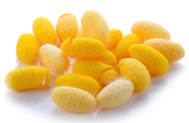Vue rapprochée des oranges sur fond blanc