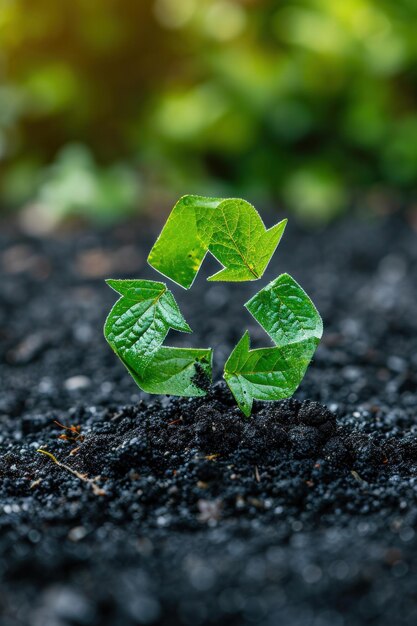 Vue rapprochée d'une plante qui pousse hors du sol