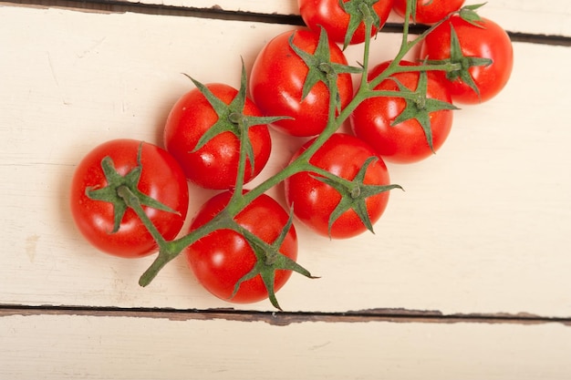Vue rapprochée des tomates fraîches