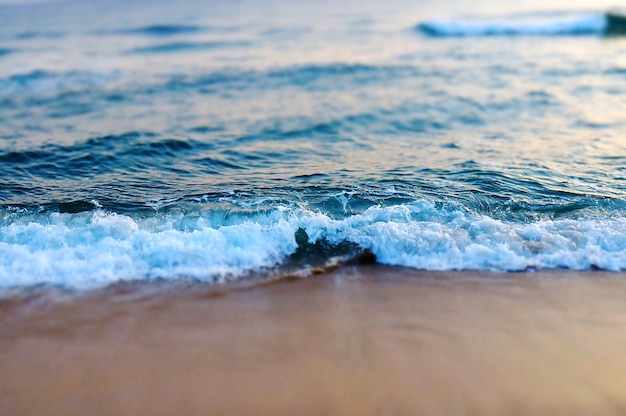 Photo vue rapprochée des vagues