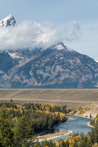 Vue sur la rivière Snake