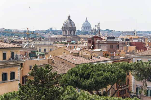 Vue de Rome, en Italie