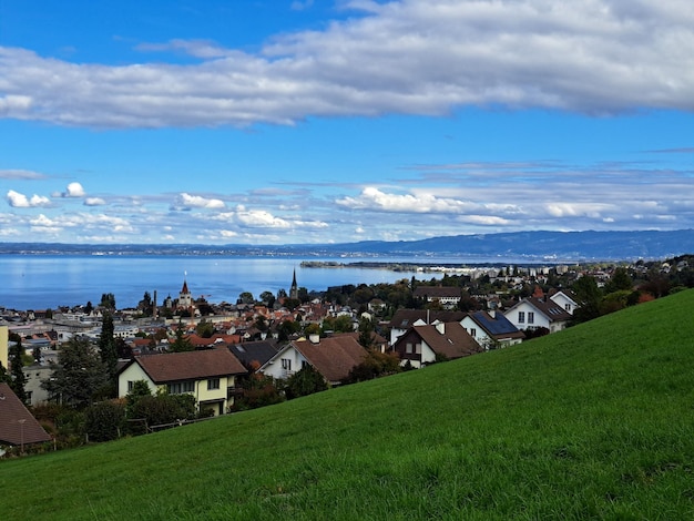 Vue de Rorschach en Suisse